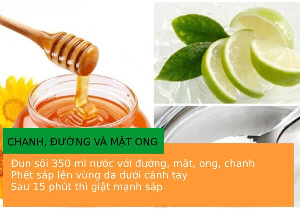 Cách làm sạch lông nách tại nhà bằng nguyên liệu tự nhiên